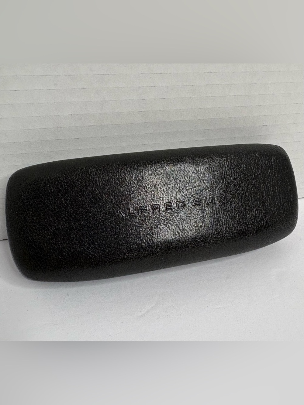Alfred Sung Glasses Case Black/Brown Hard Shell